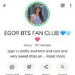 EGOR BTS FAN CLUB группа ватсап