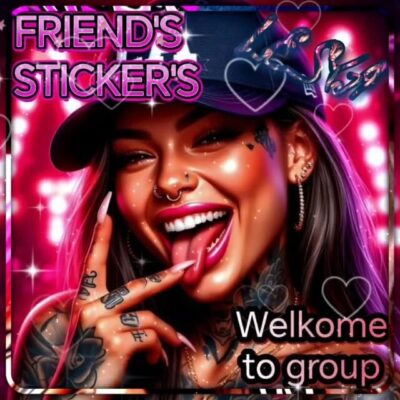 FRIENDS STICKERS группа ватсап